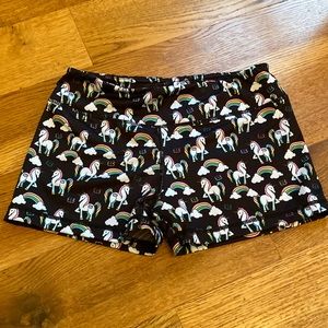 Unicorn fitness shorts